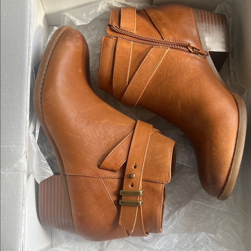 INC Brown Ankle Boots